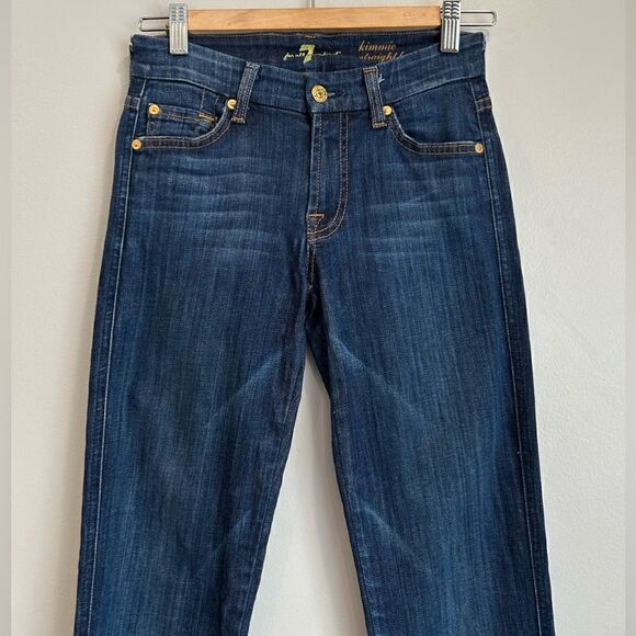 7 For All Mankind Kimmie Straight Leg Jeans - Picture 3 of 11